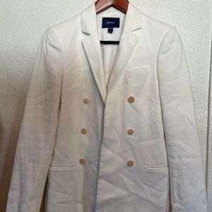 Faconnable White Sports Jacket/Blazer Sz 6